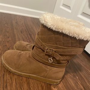 Guess brand brown boots